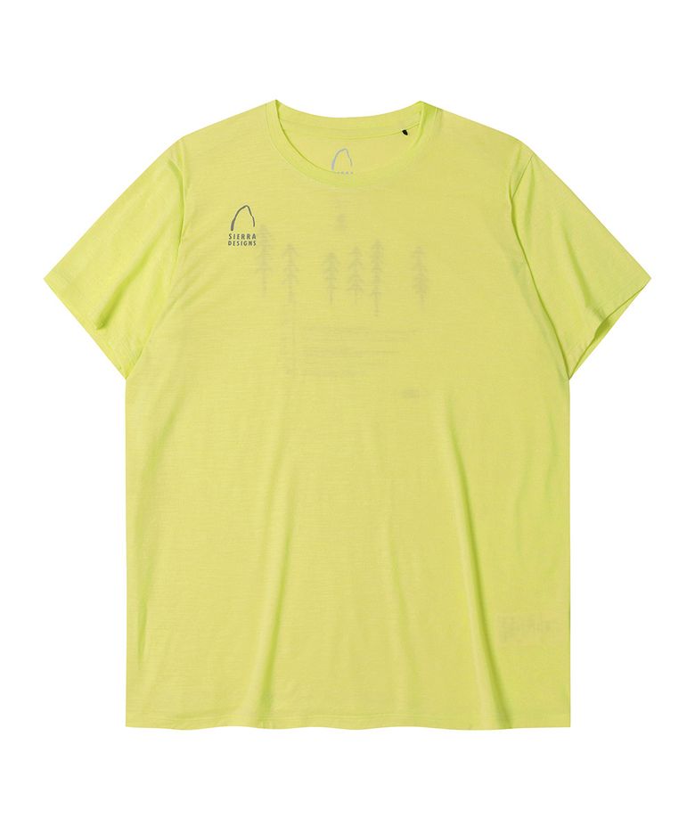 W) 시에라 울(SIERRA WOOL) 포레스트 숏슬리브 LIME
