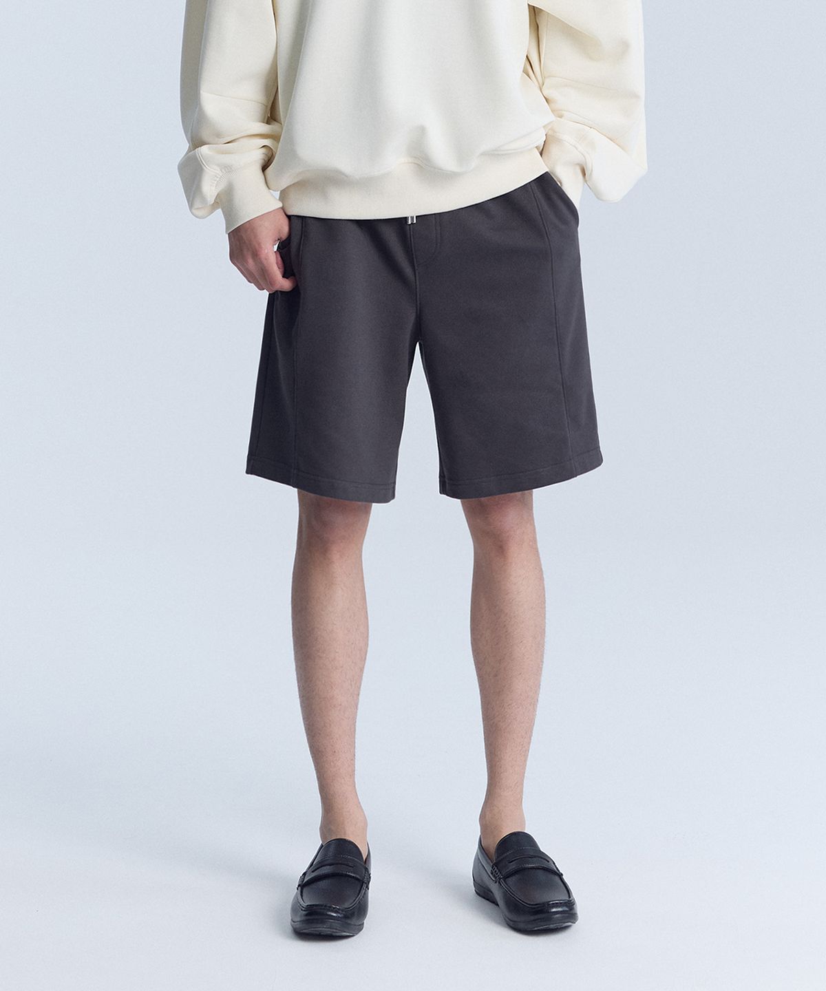 크루멤버스온리(CREW MEMBERS ONLY) AERO SHORTS CHARCOAL