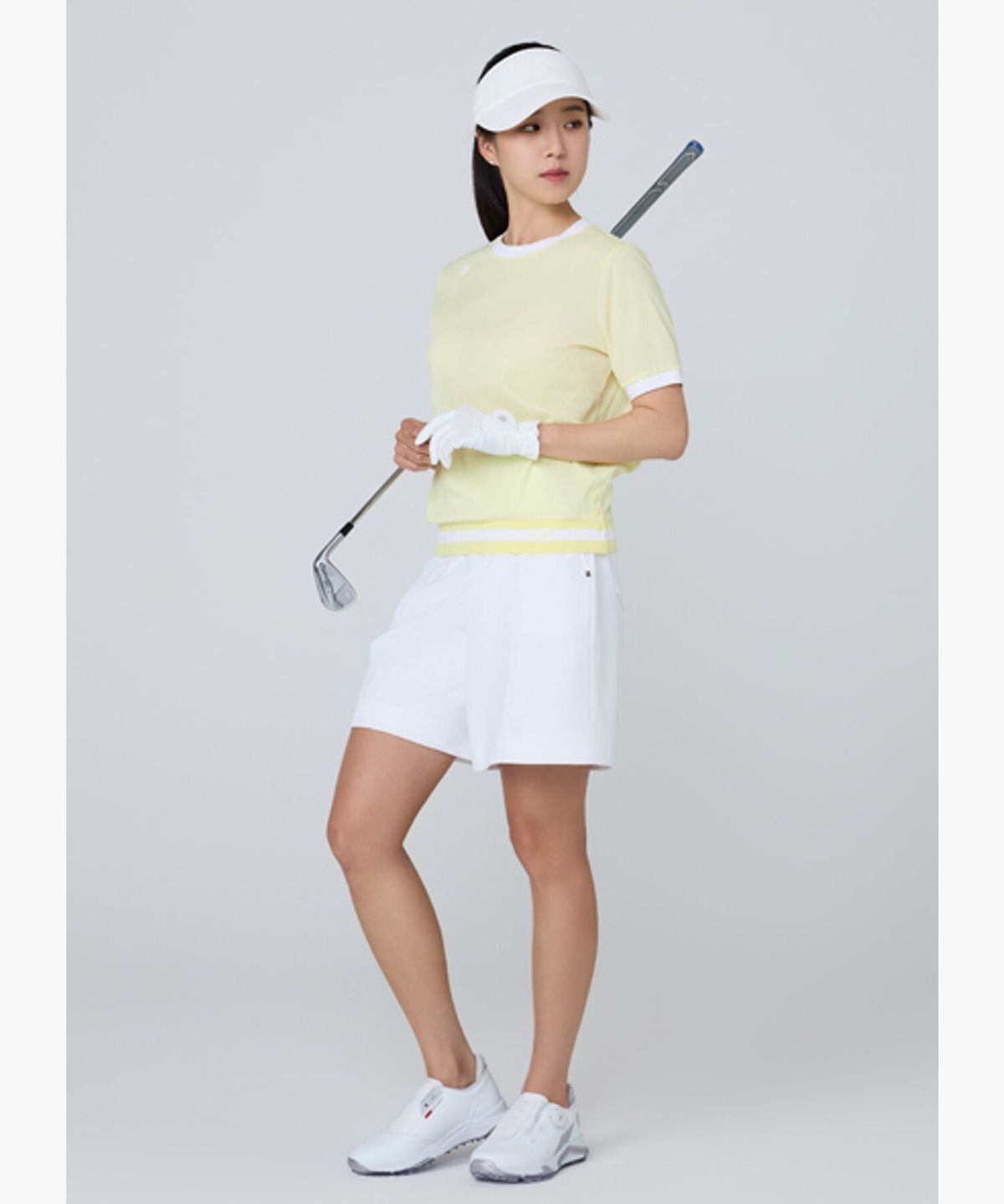 데상트 골프(DESCENTE GOLF) 여성 버뮤다 팬츠  DR22WFSP46