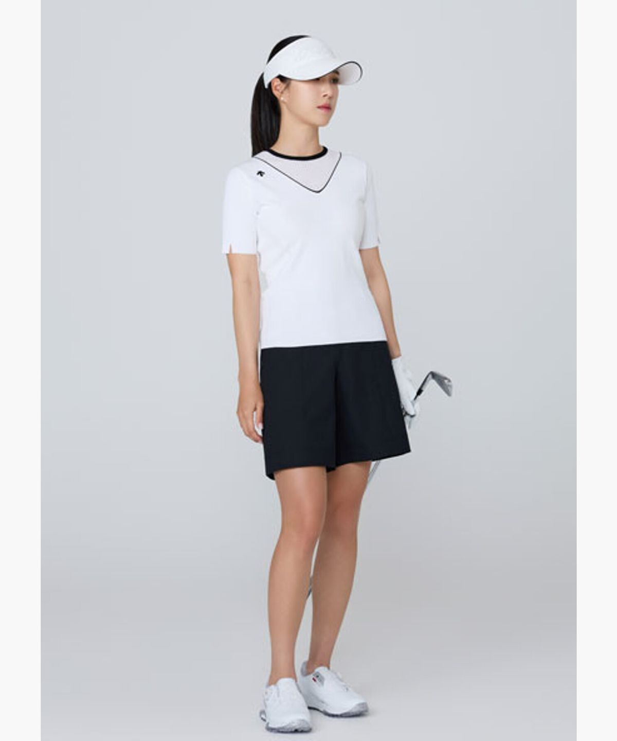 데상트 골프(DESCENTE GOLF) 여성 버뮤다 팬츠  DR22WFSP46