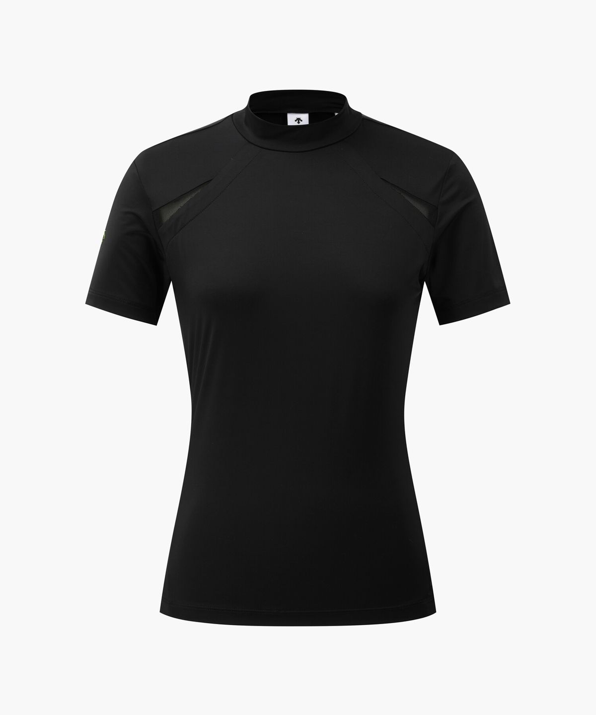 데상트 골프(DESCENTE GOLF) 아크먼트(ACMT) 여성 모크넥 슬릿 티셔츠  DR22WFTS45
