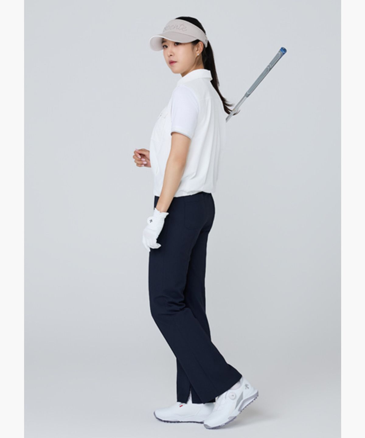 데상트 골프(DESCENTE GOLF) 여성 슬랙스 일자핏 팬츠  DR22WFPT48