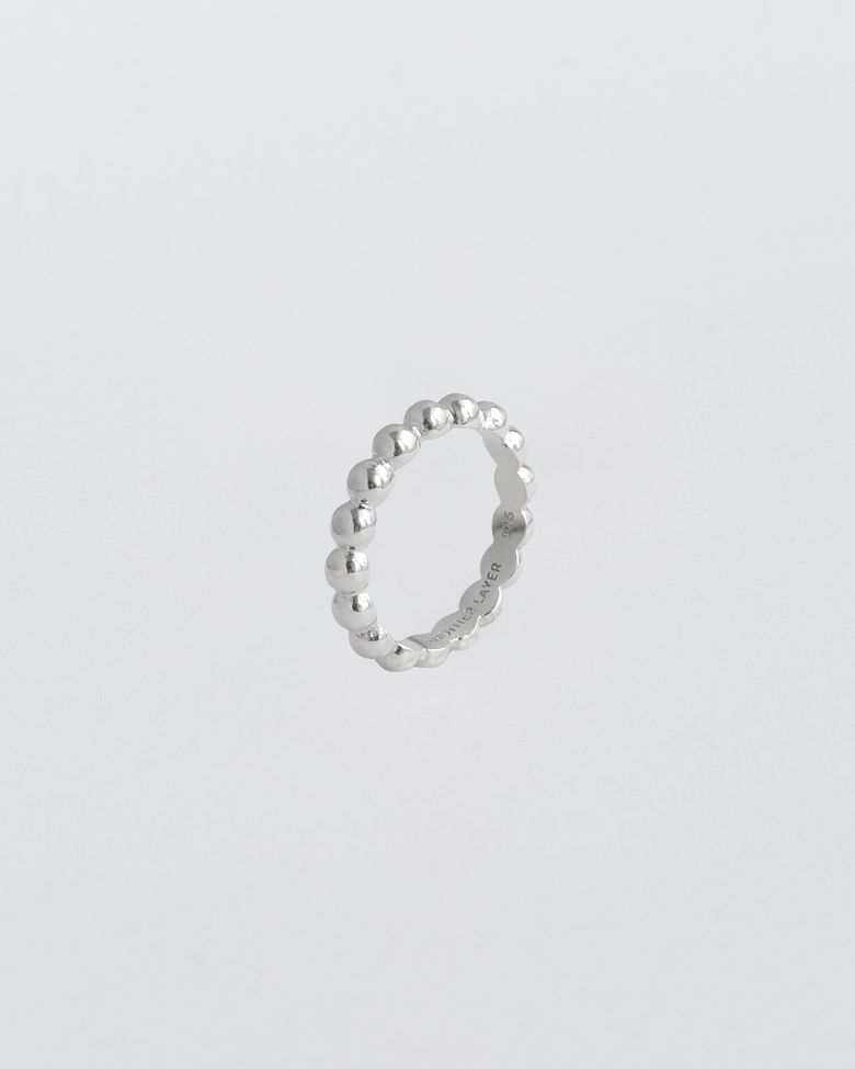 Glossy Bubble Ring (silver925)