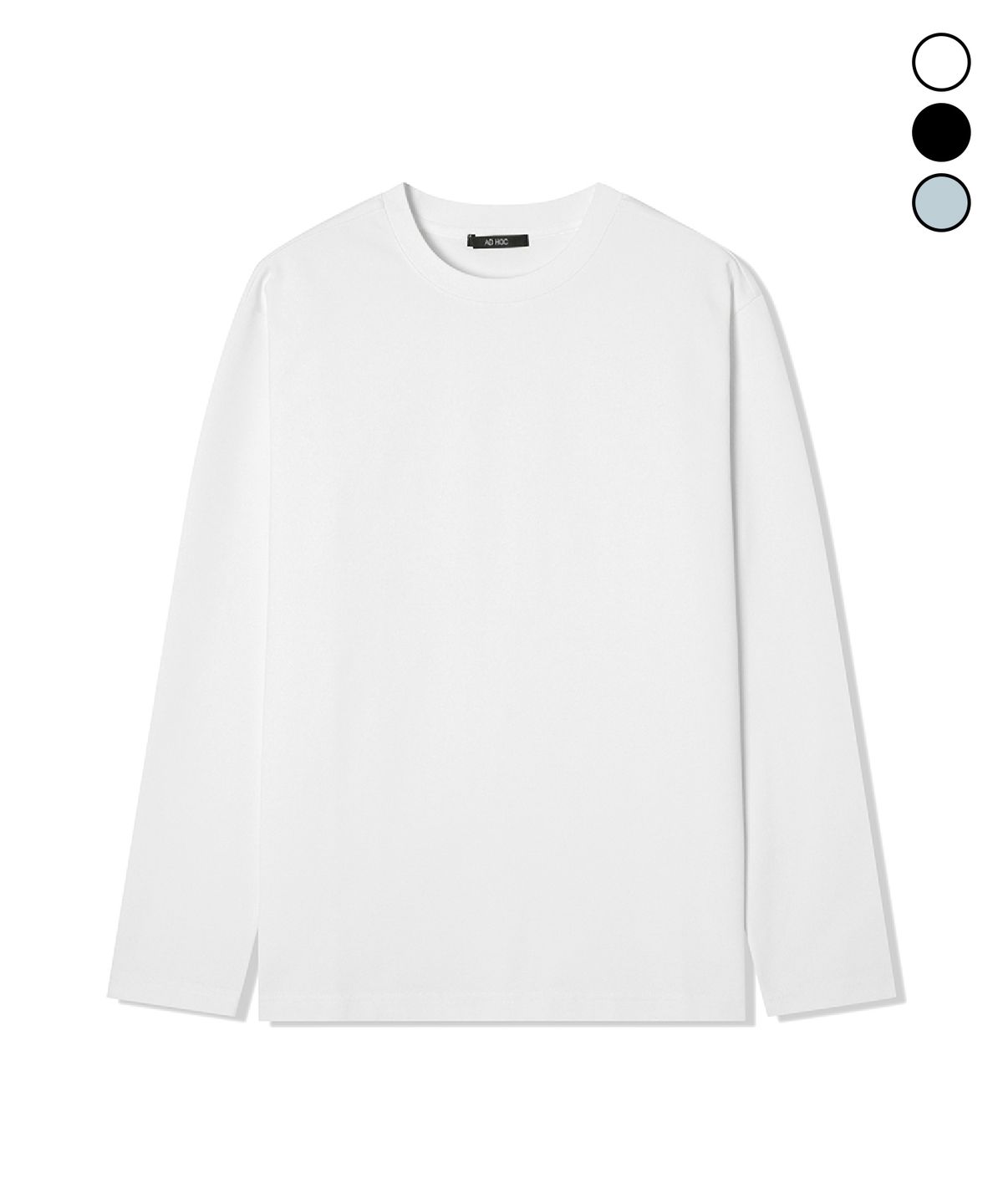 애드호크(ADHOC) 남성 베이직 긴팔 티셔츠 (3 COLOR) (HC3LTK1)