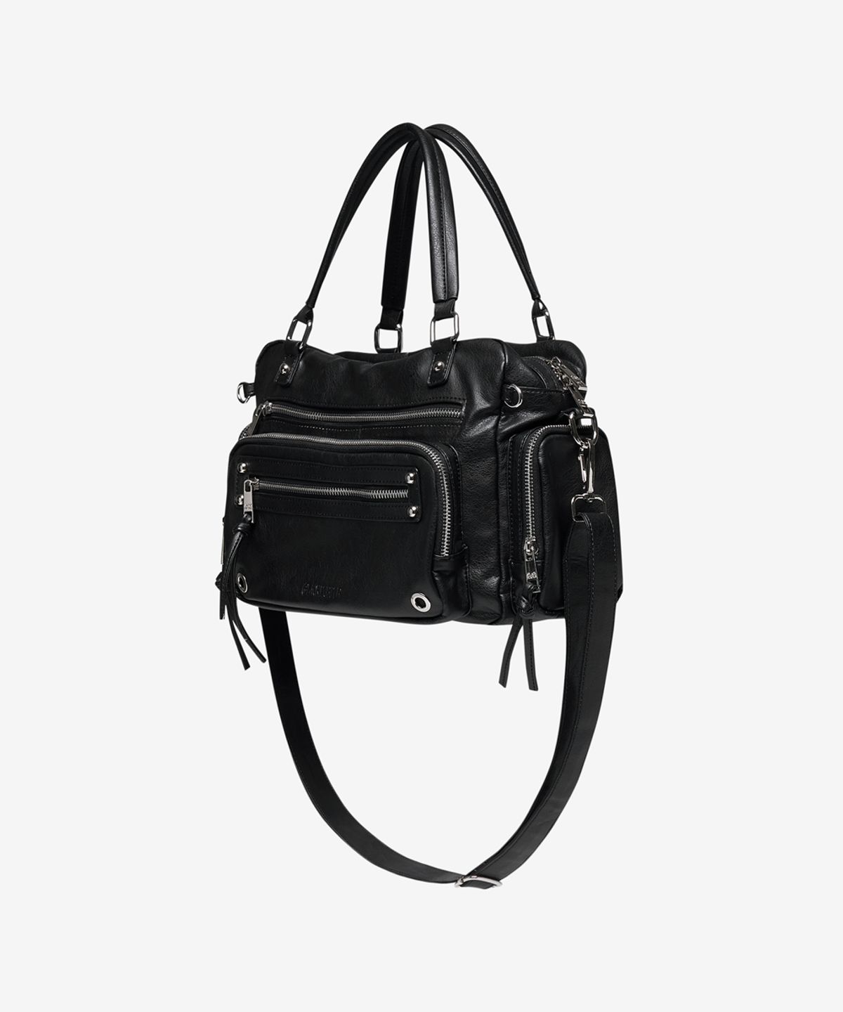 블랙 퍼플(BLACK PURPLE) 브레드 백 _M_블랙 Bread Bag_M_Black
