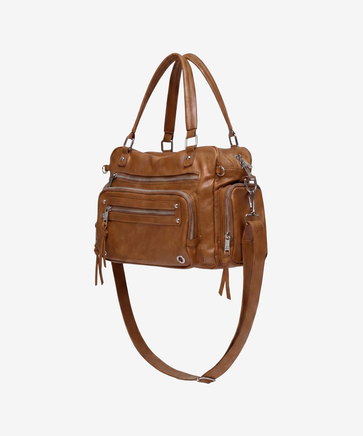 블랙 퍼플(BLACK PURPLE) 브레드 백 _M_캐러멜 브라운 Bread Bag_M_Caramel Brown