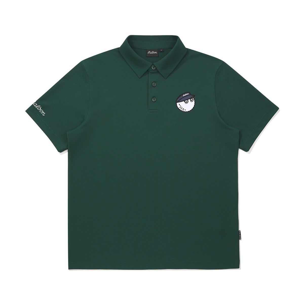 말본 골프(MALBON GOLF) 버킷 포인트 반팔 티셔츠 GREEN (MAN)
