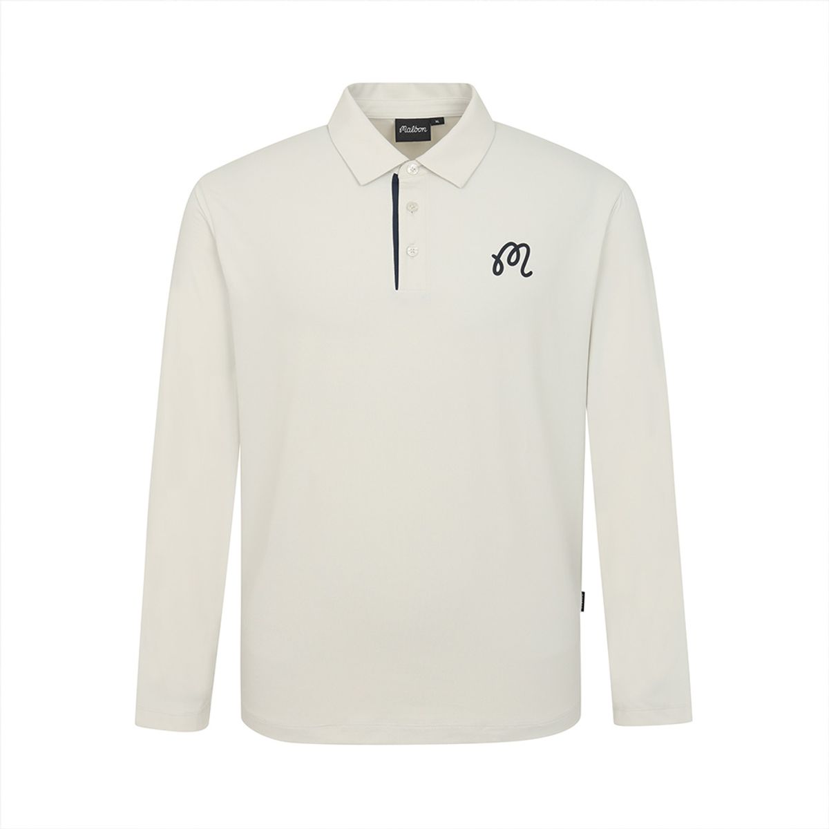 말본 골프(MALBON GOLF) 아이스 폴로 티셔츠 LIGHT GRAY (MAN)