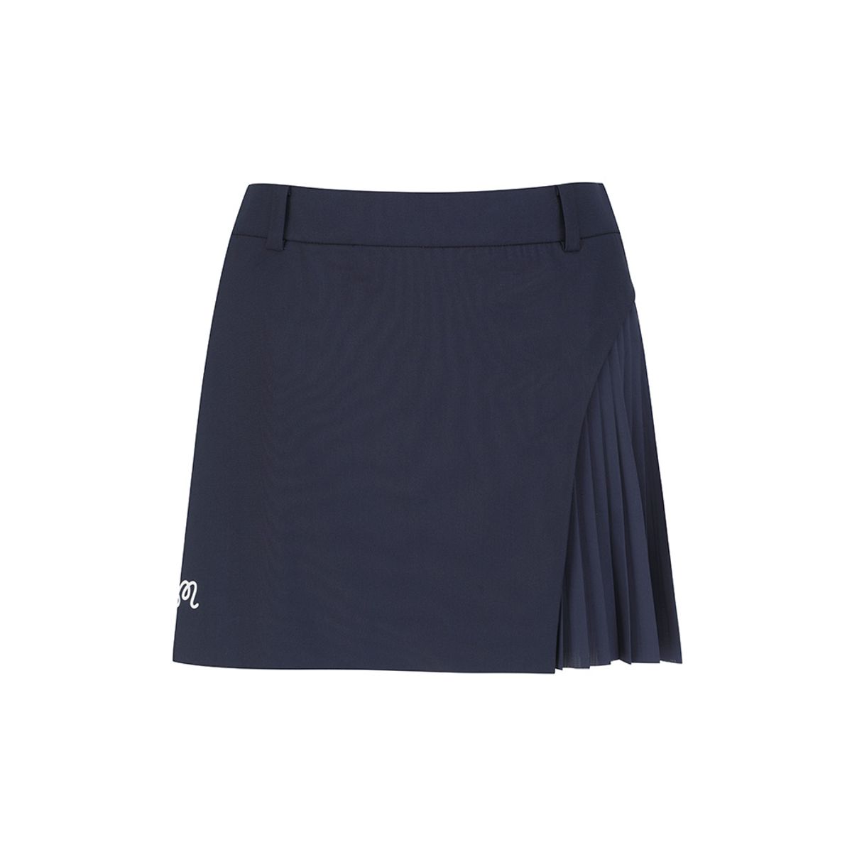 말본 골프(MALBON GOLF) 플리츠 레이어드 퍼포먼스 스커트 NAVY (WOMAN)