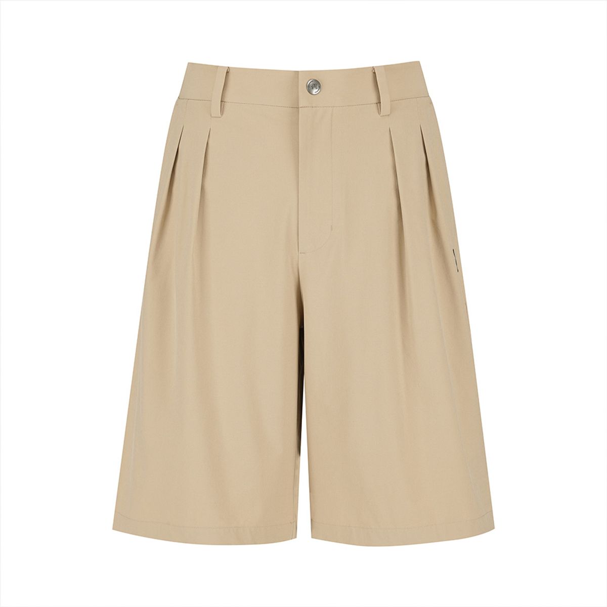 말본 골프(MALBON GOLF) 버뮤다 턱 팬츠 BEIGE (MAN)
