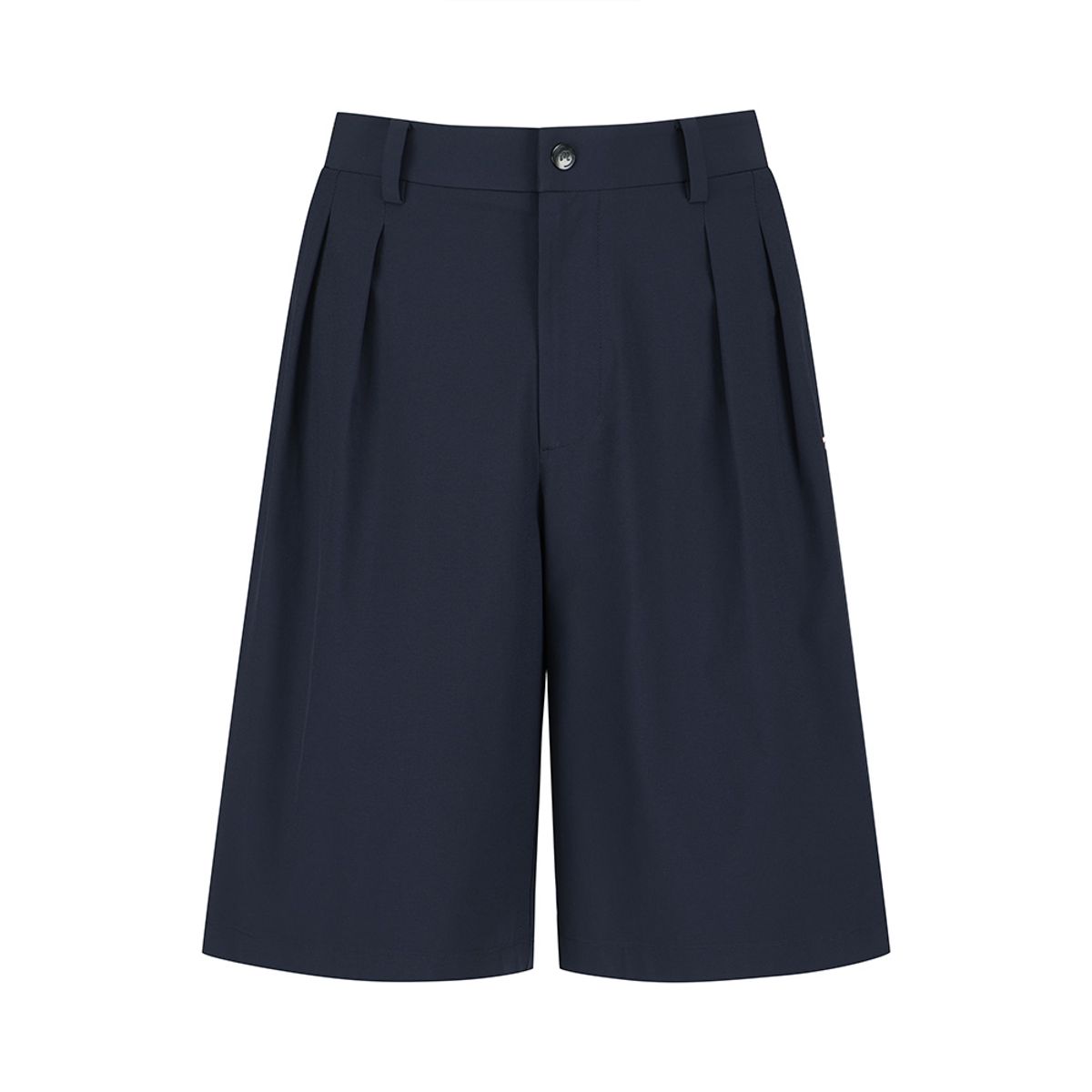 말본 골프(MALBON GOLF) 버뮤다 턱 팬츠 NAVY (MAN)