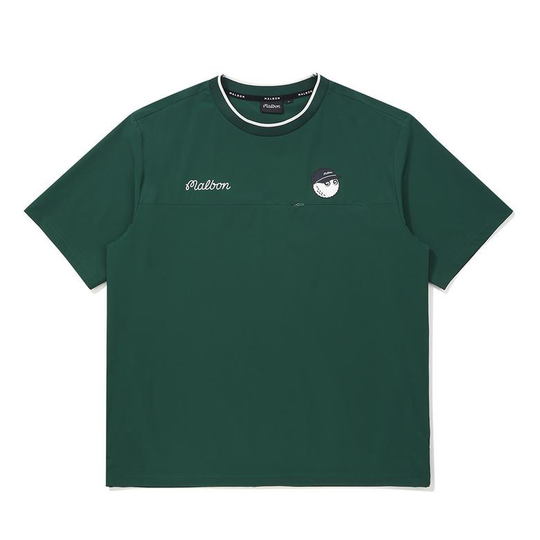 넥 티핑 포인트 반팔 피스테 GREEN (MAN)