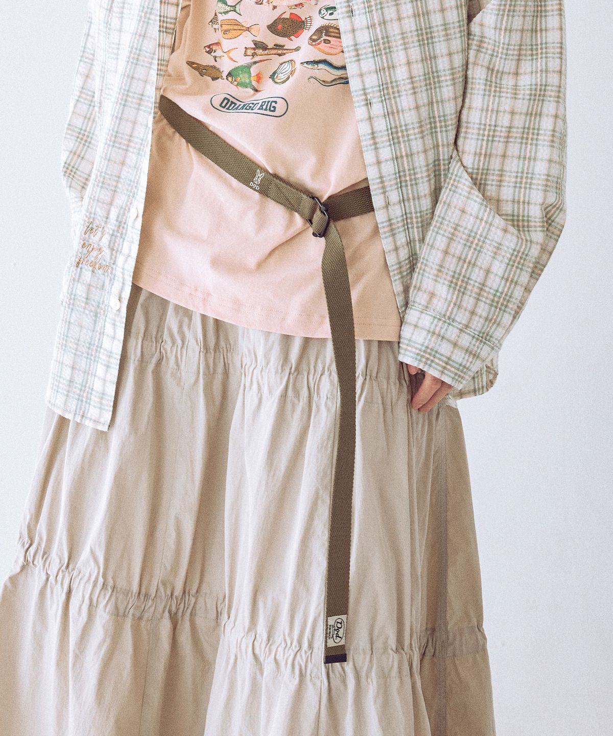 디오디(DOD) 우사기 웨빙 벨트(KHAKI)