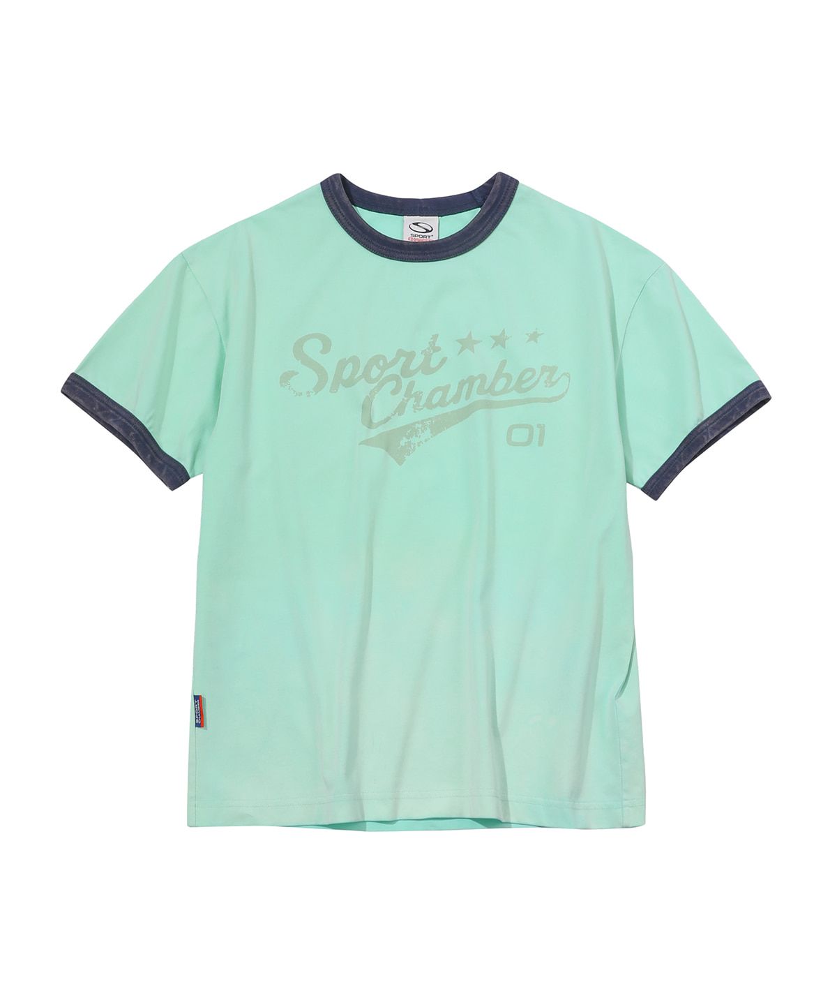 스포츠챔버(SPORT CHAMBER) SC 액티브 로고 티셔츠(민트)