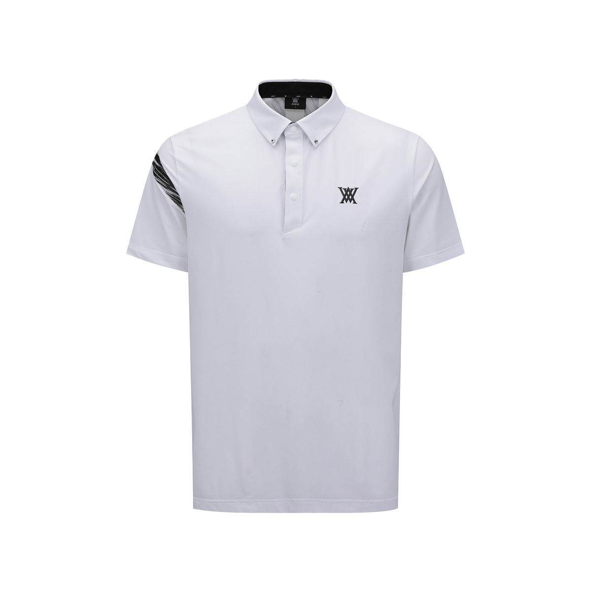 어뉴골프(ANEW GOLF) MEN SIGNATURE LOGO SHORT T-SHIRT_WH