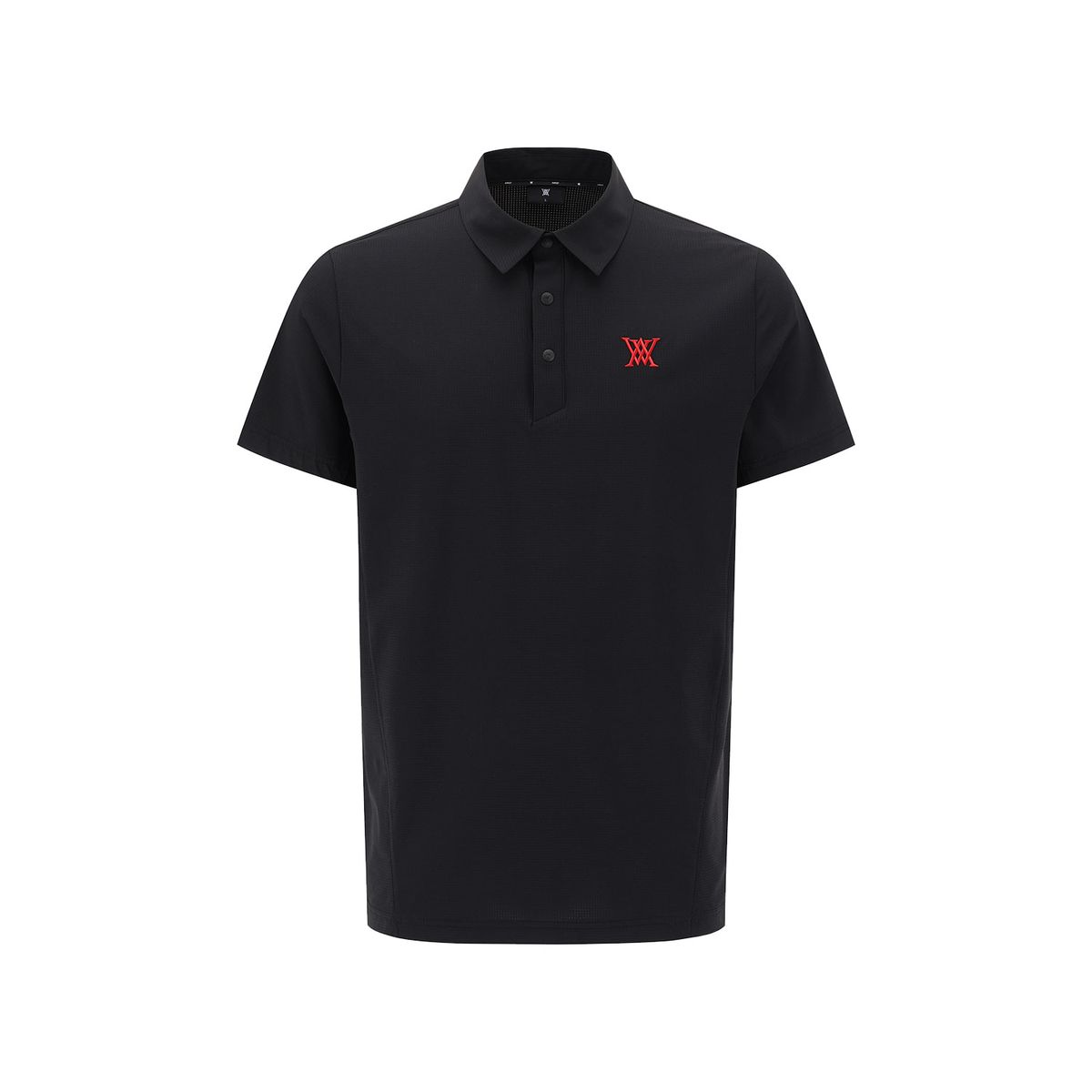 어뉴골프(ANEW GOLF) MEN AIR DOT SHORT T-SHIRT_BK