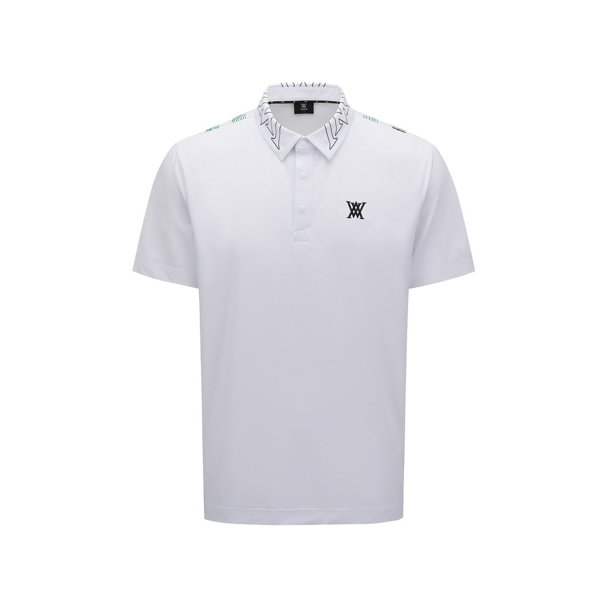 어뉴골프(ANEW GOLF) MEN SM NEW SIGNATURE LOGO SHORT T-SHIRT_WH