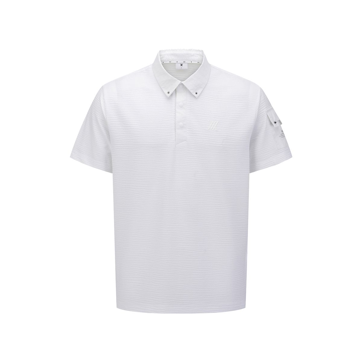 어뉴골프(ANEW GOLF) MEN SLEEVE POCKET SHORT T-SHIRT_WH