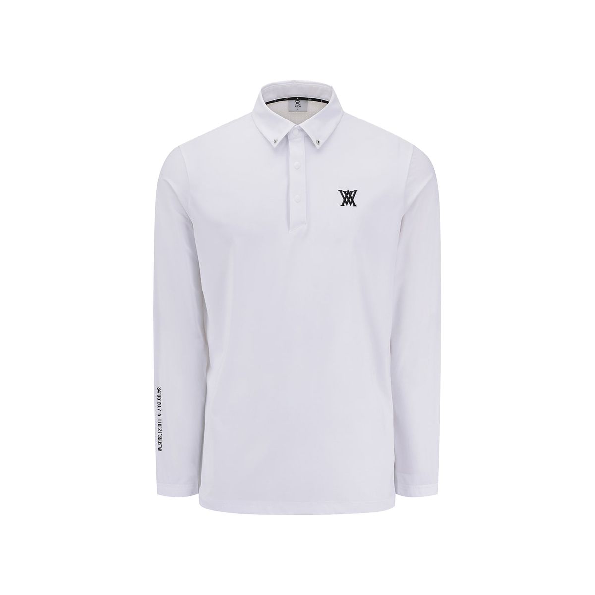 어뉴골프(ANEW GOLF) MEN BACK AIR DOT LONG T-SHIRT_WH