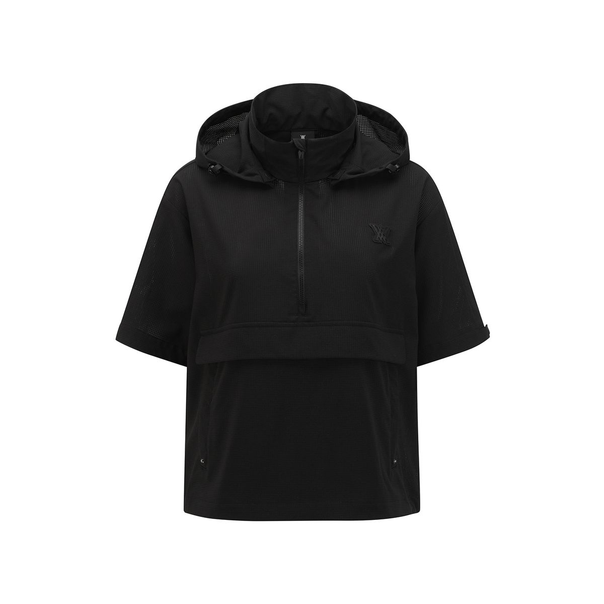 어뉴골프(ANEW GOLF) WOMEN HOODY ANORAK JACKET_BK