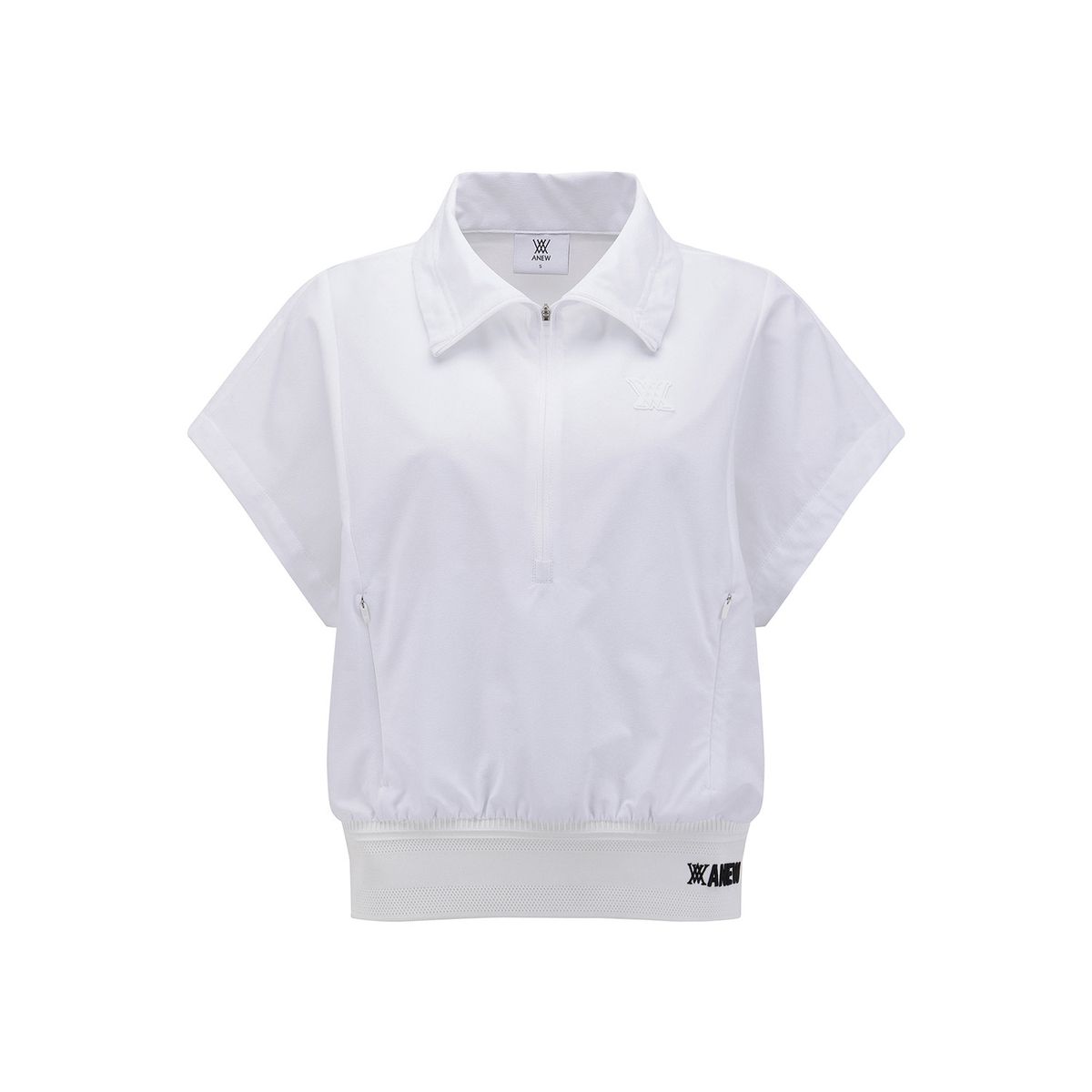 어뉴골프(ANEW GOLF) WOMEN SHORT SLEEVE ANORAK JACKET_WH