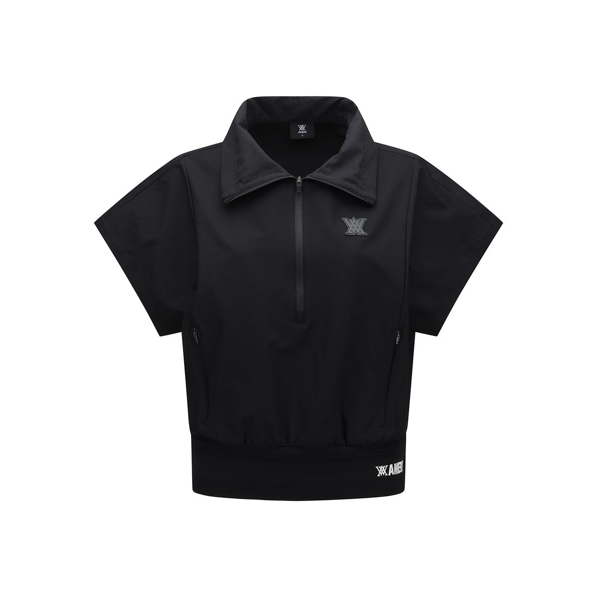 어뉴골프(ANEW GOLF) WOMEN SHORT SLEEVE ANORAK JACKET_BK