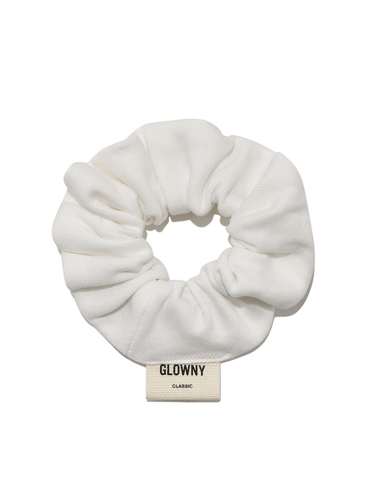 글로니(GLOWNY) EVERYDAY G SCRUNCHIE (WHITE)