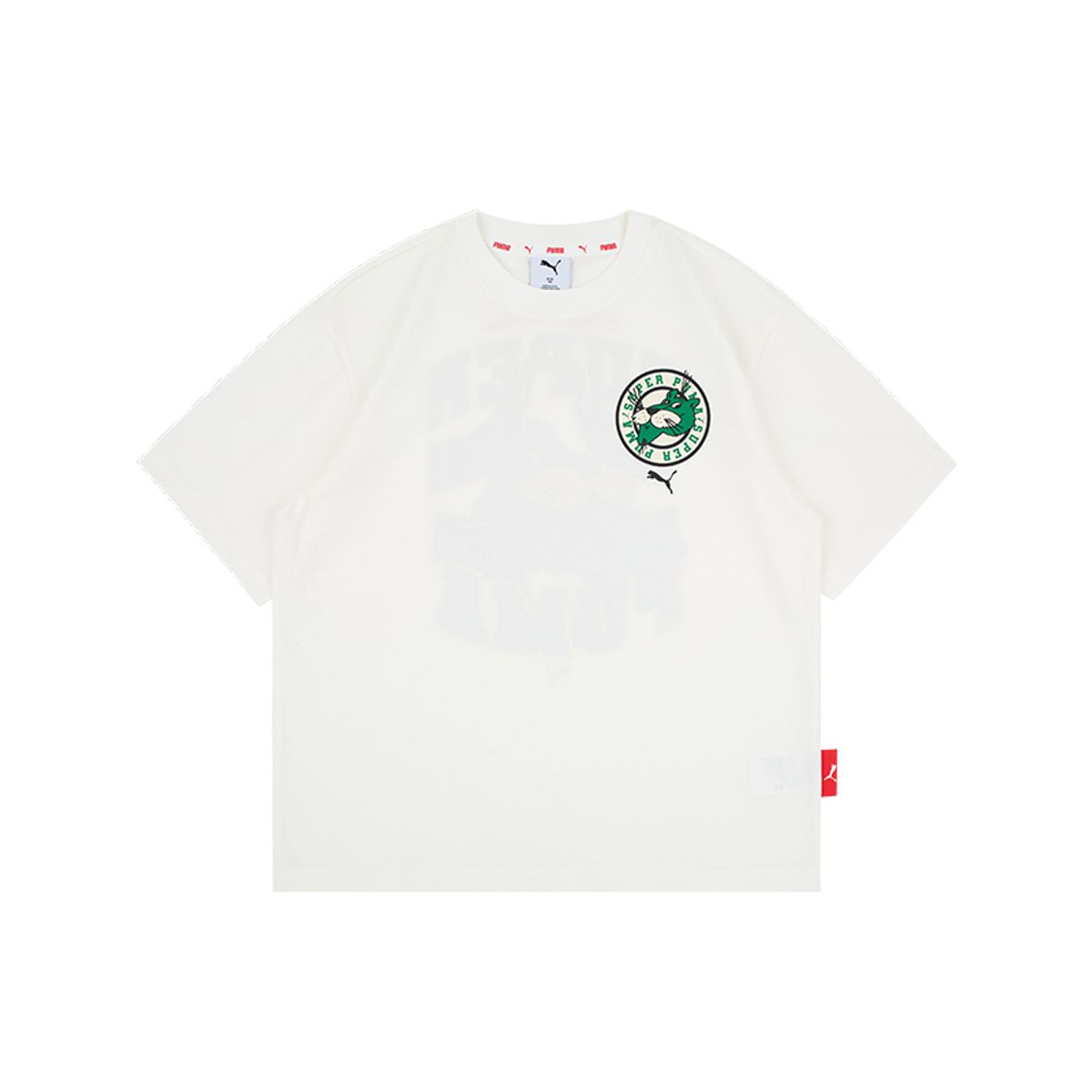 푸마 키즈(PUMA KIDS) 수퍼푸마 그래픽 반팔티_PK62TL308