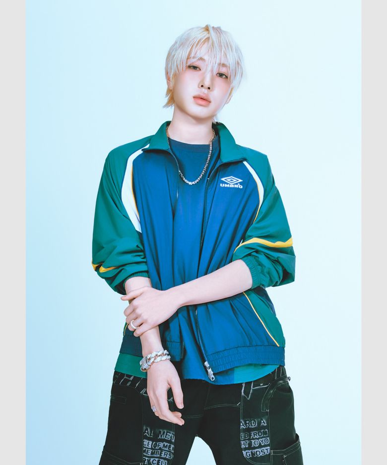 HBL 풋볼 헤리티지 바람막이 자켓 네이비 UR221CJK51