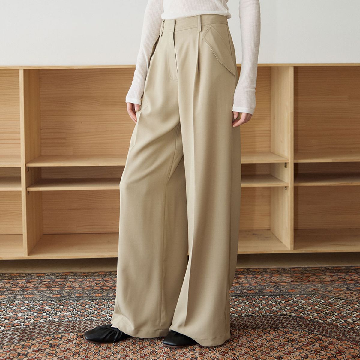 퍼블리카엑스(PUBLICKA X) KIMI PANTS KHAKI