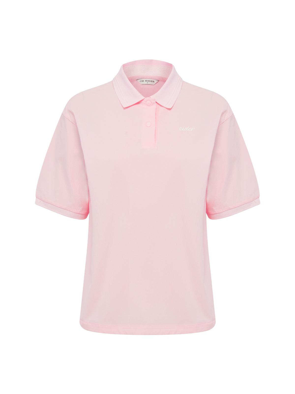 아이더(EIDER) COOLEATS ICE (쿨리츠 아이스) 여성 반팔 폴로 티셔츠_Light Pink