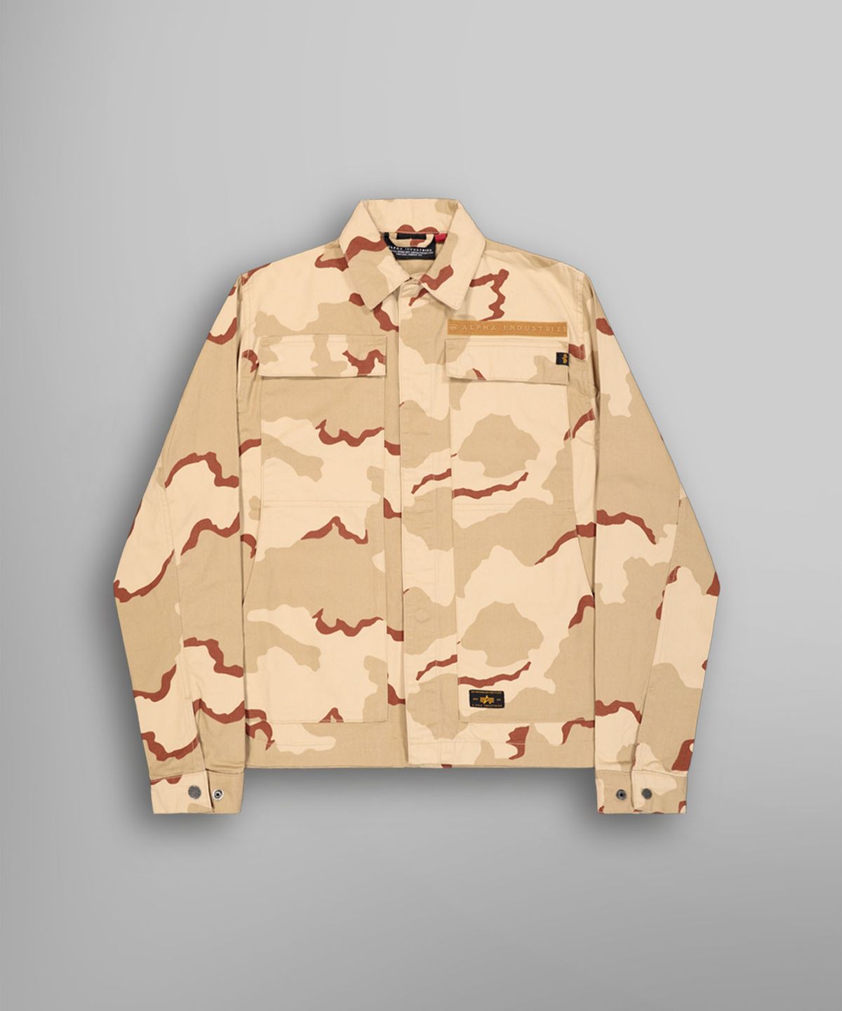 알파 인더스트리(ALPHA INDUSTRIES) 초어 코트 카모 데저트 카모 91