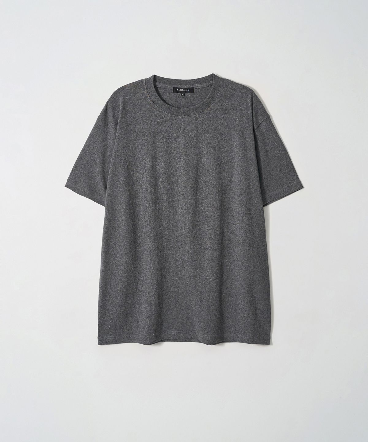 조질롱(JOJILONG) JN108 Tubular Core T-Shirt - DARK HEATHER
