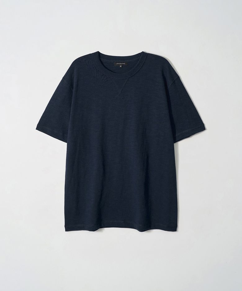 JN109 Tubular Slub Loop T-Shirt - DEEP NAVY