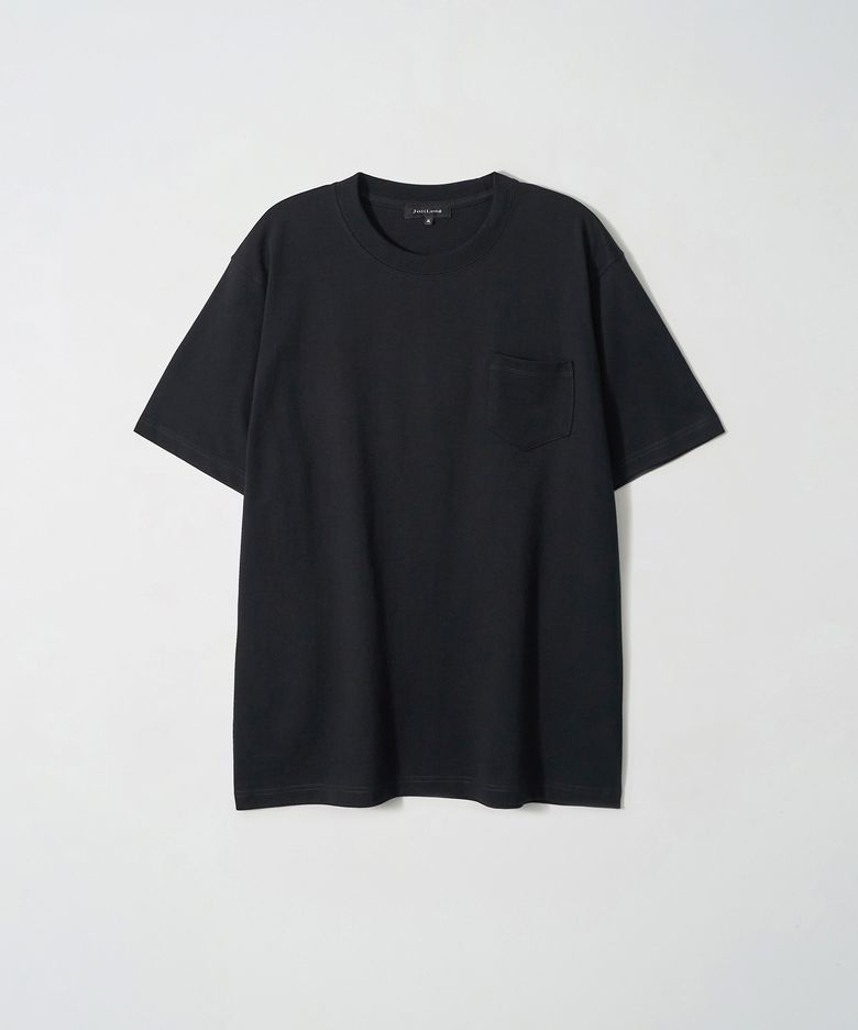 JN110 Tubular Silent Pocket T-Shirt - BLACK