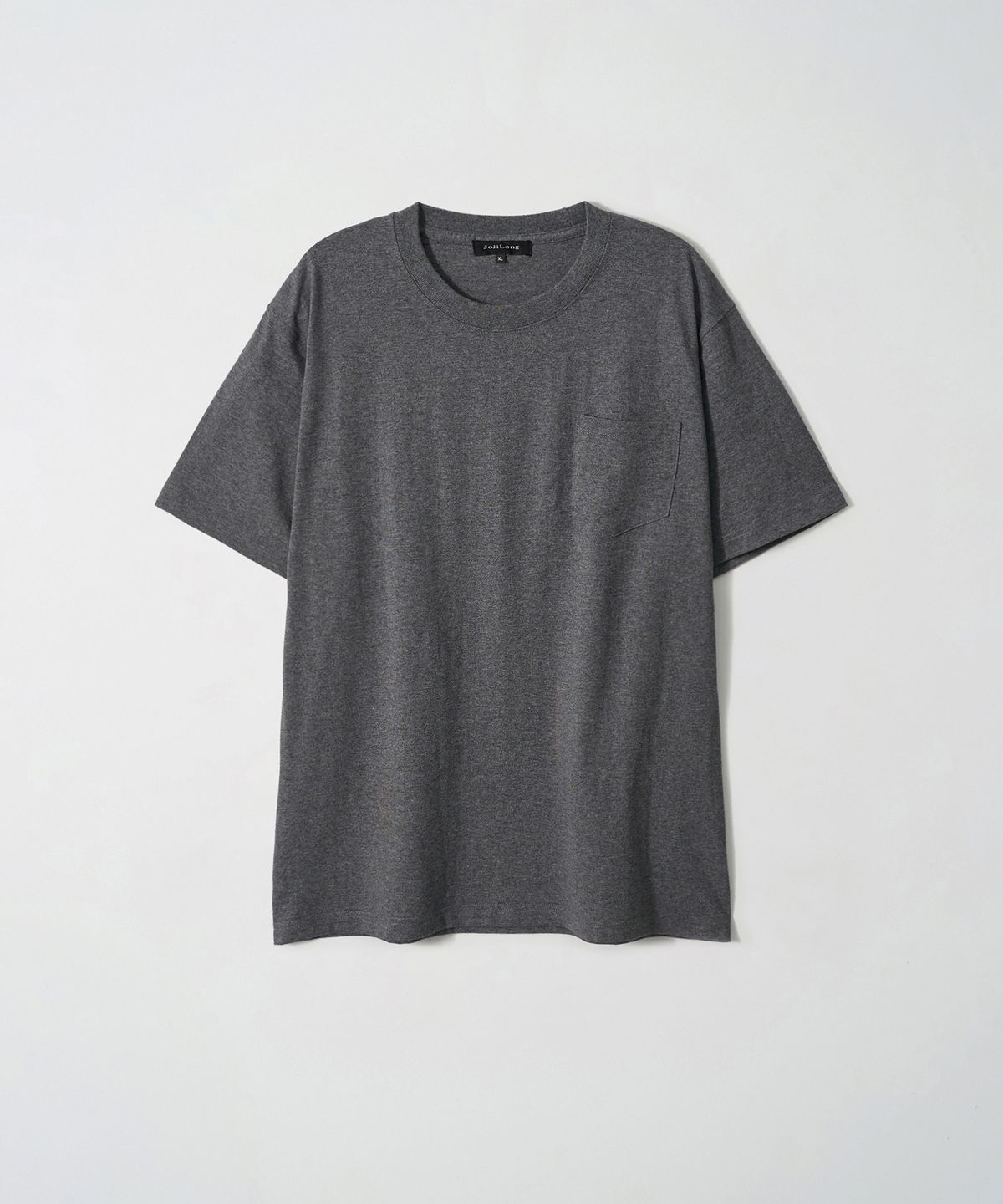 조질롱(JOJILONG) JN110 Tubular Silent Pocket T-Shirt - DARK HEATHER