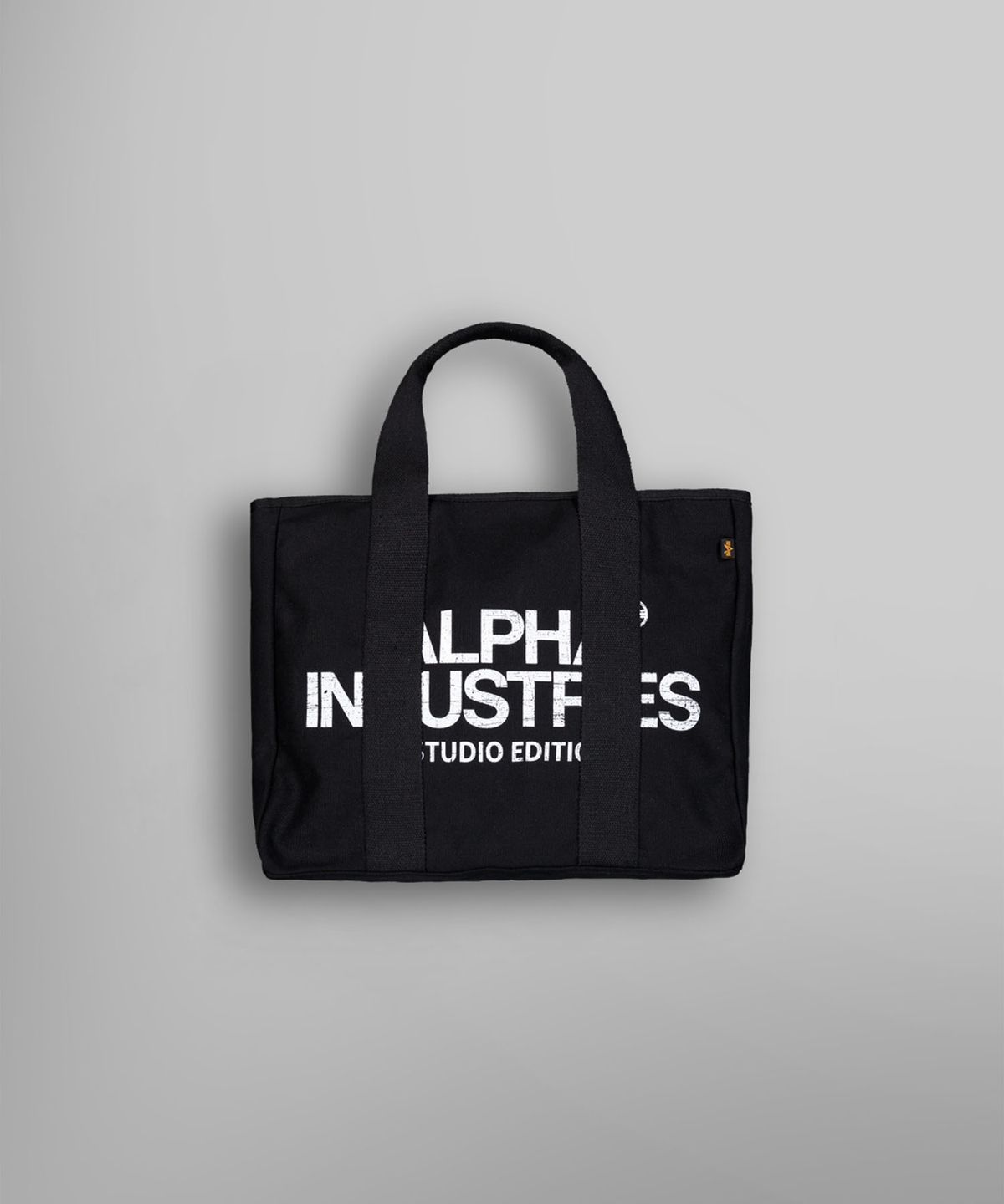 알파 인더스트리(ALPHA INDUSTRIES) 스튜디오 토트백 라지 블랙