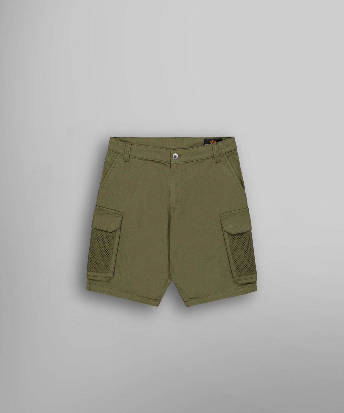 알파 인더스트리(ALPHA INDUSTRIES) 메쉬 유틸리티 쇼츠 다크 올리브