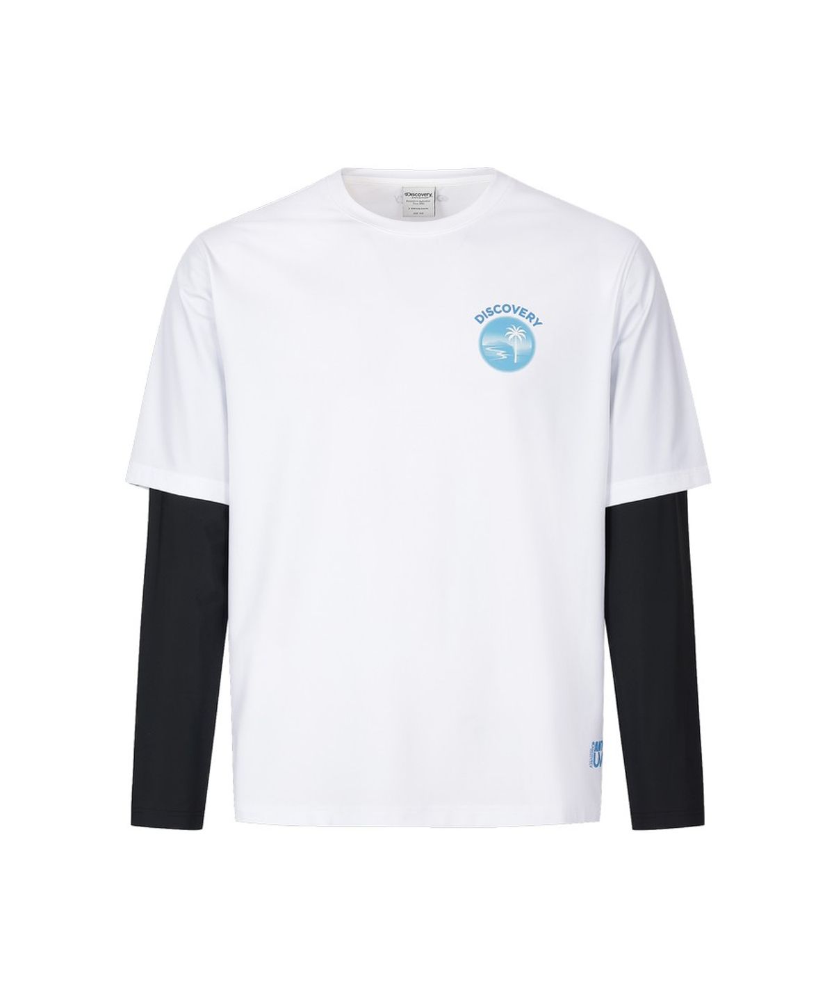 디스커버리 익스페디션(DISCOVERY EXPEDITION) 유니 에센셜 레이어드 래쉬가드 (WHITE)