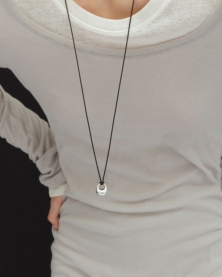 Mami Cord Necklace (silver925)