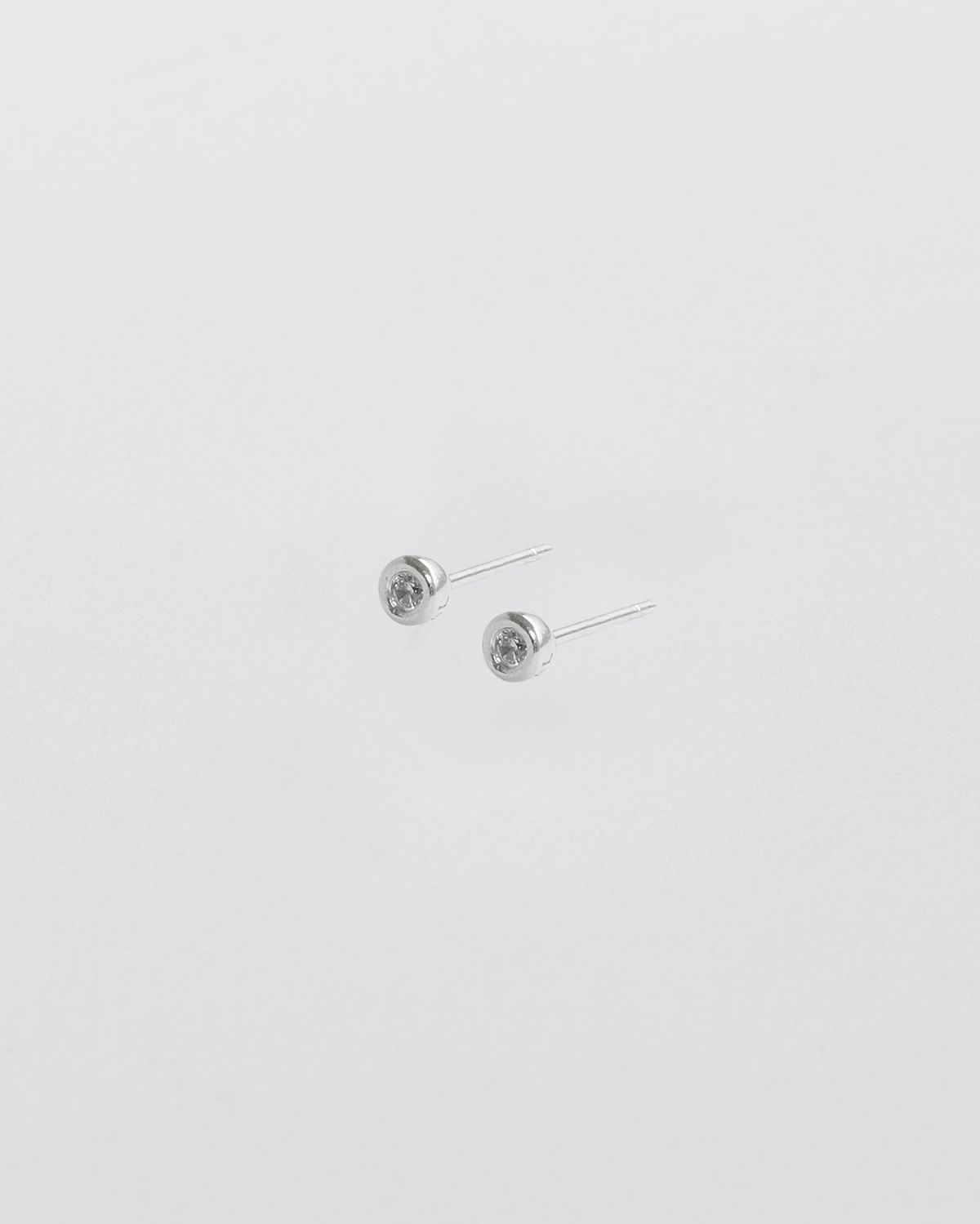 어나더레이어(ANOTHERLAYER) 3mm Bezel Stud - Silver (silver925)
