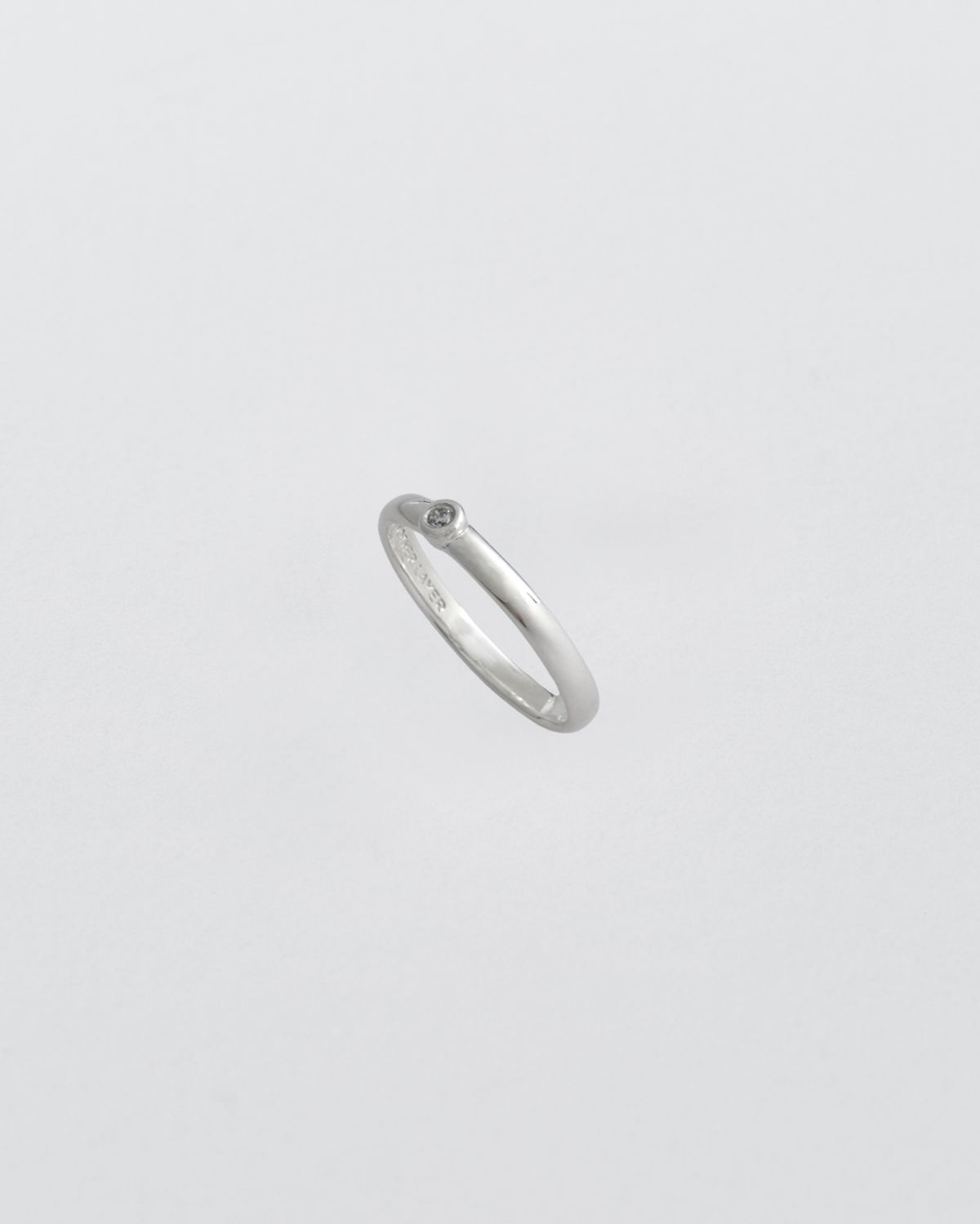 어나더레이어(ANOTHERLAYER) Classic Bezel Ring - Silver (silver925)