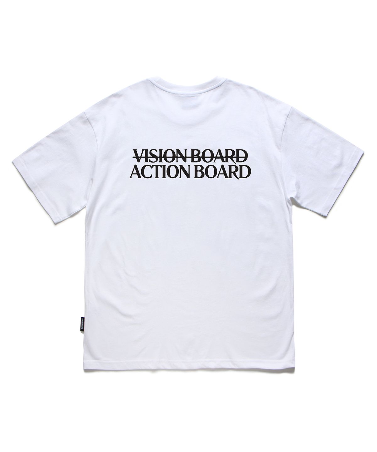 앱놀머씽(ABNORMALTHING) VAB 오버핏 티셔츠 화이트 (VAB T-SHIRT WHITE)