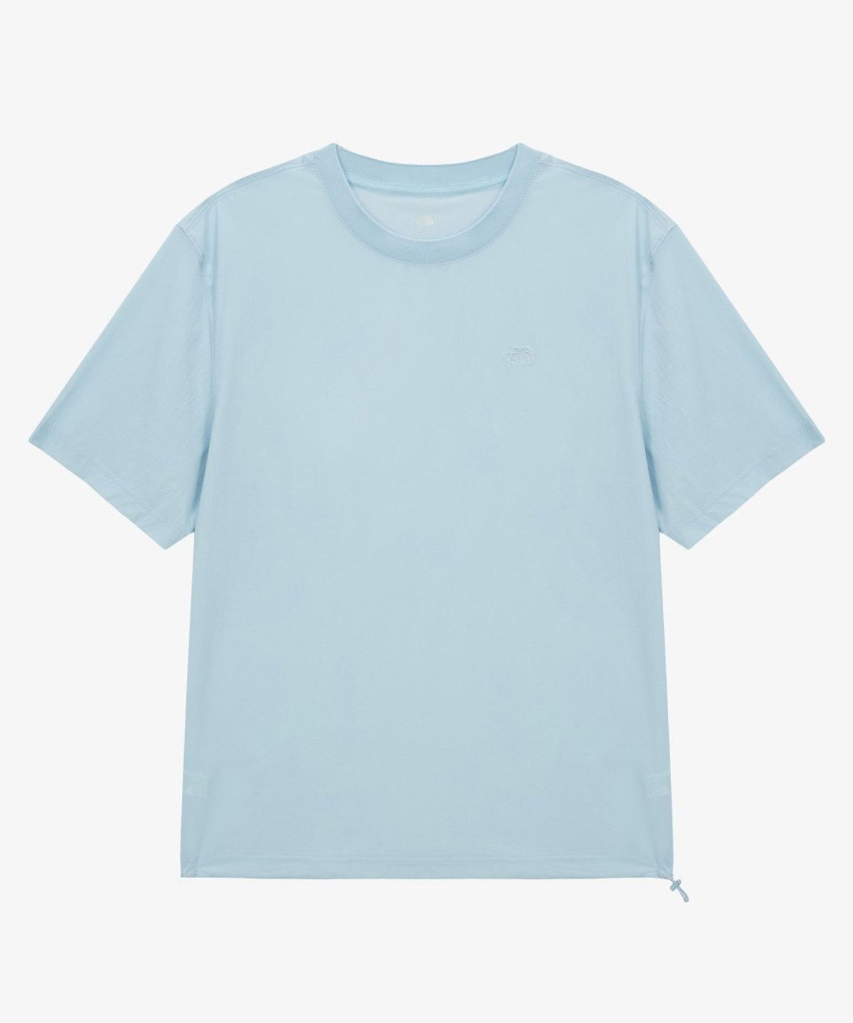 노스페이스(THE NORTH FACE) NT7US39C 남성 아이스큐브 반팔 티 BLUE MIST