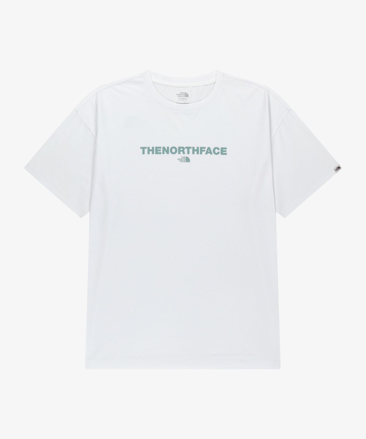 노스페이스(THE NORTH FACE) NT7US27K 로고 반팔 티 WHITE