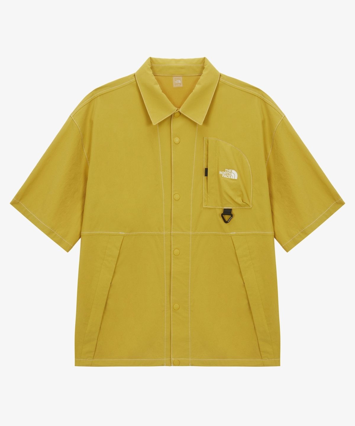 노스페이스(THE NORTH FACE) NH8SS01C 피크힐 반팔 셔츠 MUSTARD