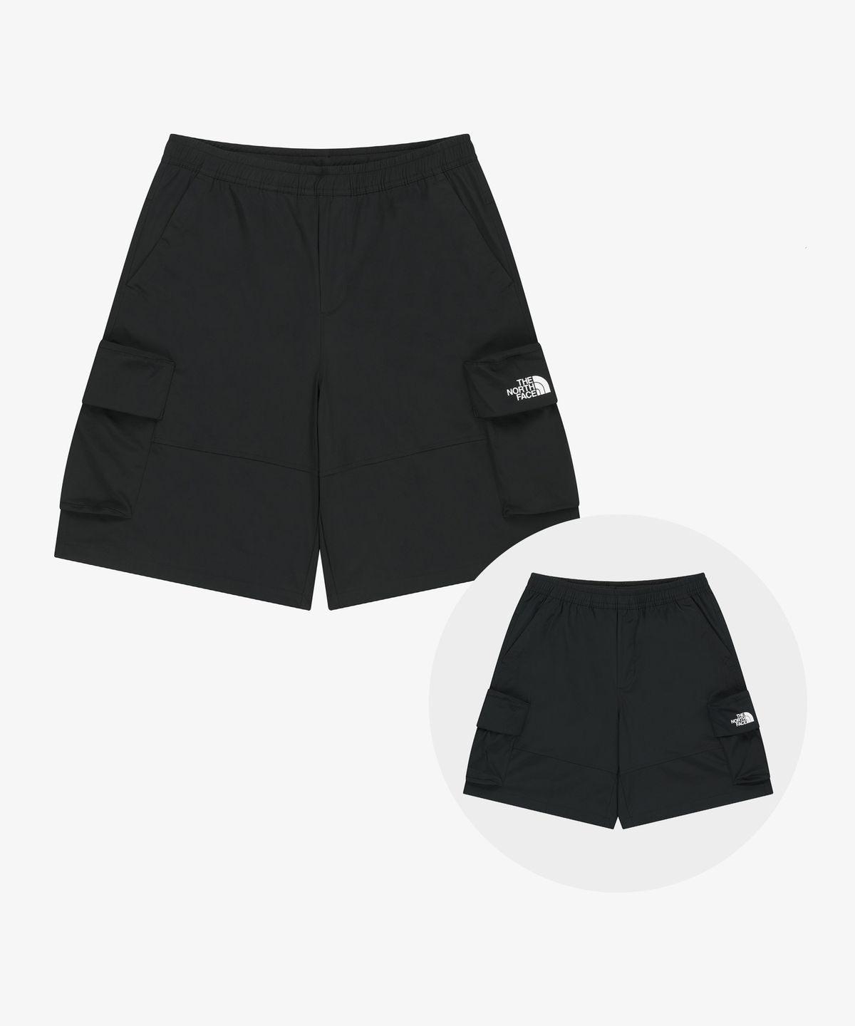 노스페이스(THE NORTH FACE) NS6NS06J 브릴로 카고 쇼츠 BLACK