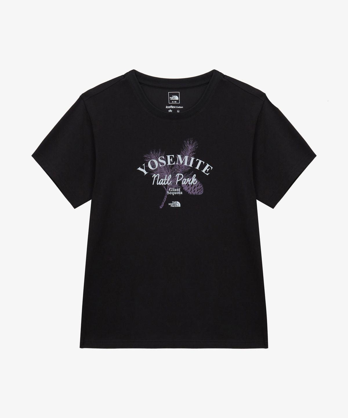 노스페이스(THE NORTH FACE) NT7US33A 여성 데이파인 반팔 티 BLACK