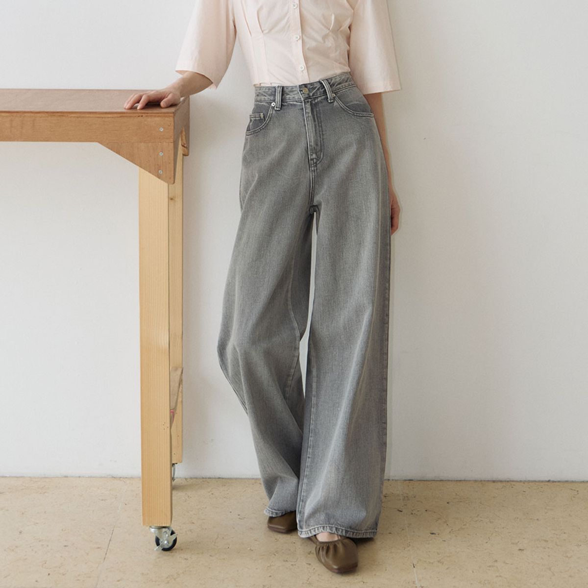 퍼블리카엑스(PUBLICKA X) CAMILLE PANTS GRAY