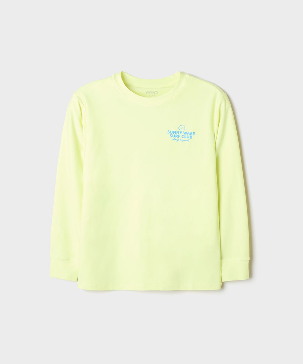 스파오 키즈(SPAO KIDS) [키즈] (망그러진곰) 래쉬가드 상의(NEON GR)_SPARG37KU2
